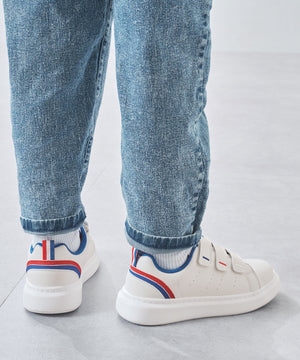 【KIDS】スリーベルトコートソールスニーカー/K-503