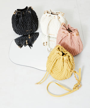 キルティング巾着バッグ/MM358004