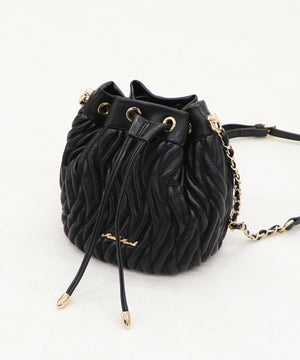 キルティング巾着バッグ/MM358004