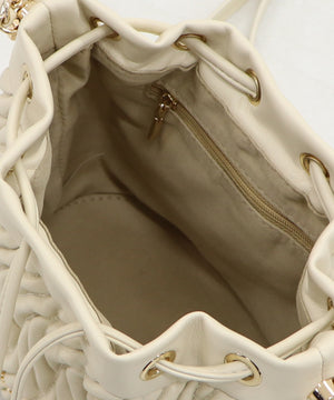 キルティング巾着バッグ/MM358004