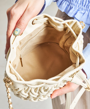 キルティング巾着バッグ/MM358004