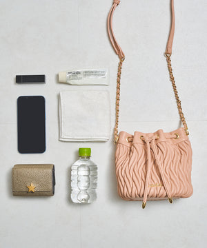 キルティング巾着バッグ/MM358004