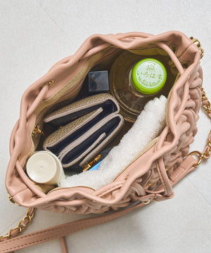 キルティング巾着バッグ/MM358004