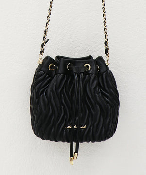 キルティング巾着バッグ/MM358004