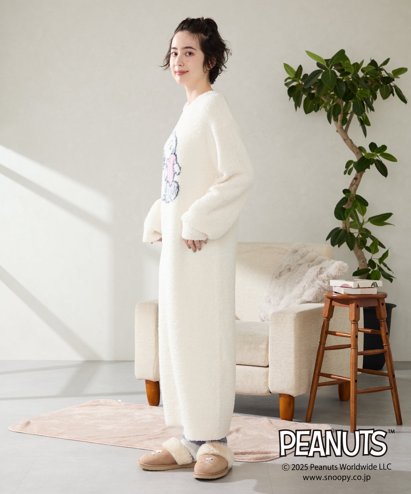 PEANUTSデザインルームウェアワンピース/MM548901