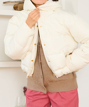 フーディーダウンジャケット/MO43D03