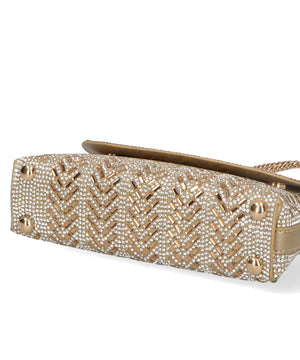 ラインストーンチェーンバッグ/MOB002【結婚式/オケージョン/パーティー】