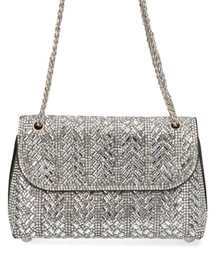 ラインストーンチェーンバッグ/MOB002【結婚式/オケージョン/パーティー】