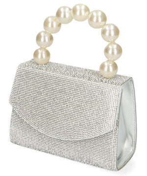 パールハンドルミニバッグ/MOB006【結婚式/オケージョン/パーティー】