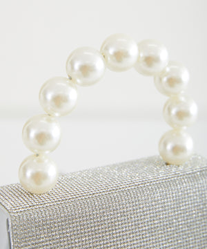 パールハンドルミニバッグ/MOB006【結婚式/オケージョン/パーティー】