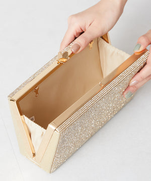 スクエアクラッチバッグ/MOB013【結婚式/オケージョン/パーティー】