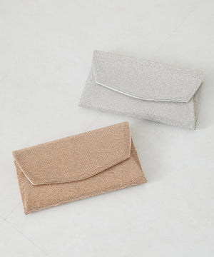 ラインストーンレタークラッチバッグ/MOB014【結婚式/オケージョン/パーティー】