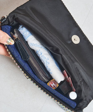 3wayビジュースクエアバッグ/MOB020【結婚式/オケージョン/パーティー】