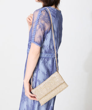 3wayビジュースクエアバッグ/MOB020【結婚式/オケージョン/パーティー】