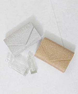 ラインストーンエンベロープクラッチバッグ/MOB021【結婚式/オケージョン/パーティー】