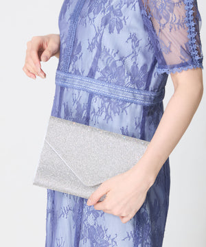 ラインストーンエンベロープクラッチバッグ/MOB021【結婚式/オケージョン/パーティー】