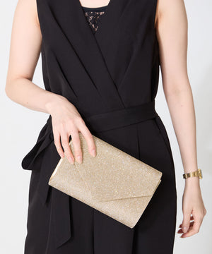 ラインストーンエンベロープクラッチバッグ/MOB021【結婚式/オケージョン/パーティー】