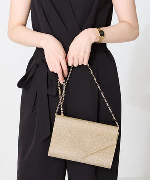 ラインストーンエンベロープクラッチバッグ/MOB021【結婚式/オケージョン/パーティー】