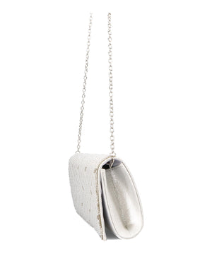 格子模様フラップバッグ/MOB024【結婚式/オケージョン/パーティー】