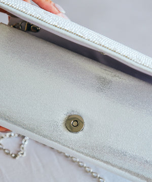 格子模様フラップバッグ/MOB024【結婚式/オケージョン/パーティー】