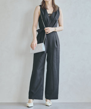 格子模様フラップバッグ/MOB024【結婚式/オケージョン/パーティー】