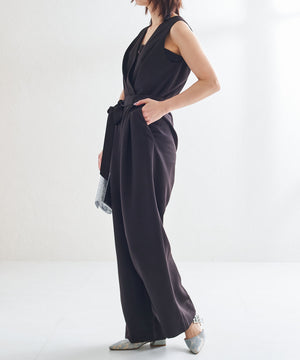 ビジューバックストラップローヒールパンプス/MOR111