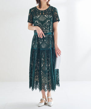 ビジューバックストラップローヒールパンプス/MOR111