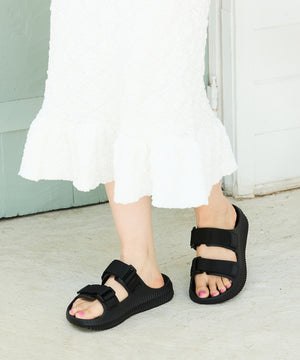 【WEB限定/リカバリーサンダル】ナイロンベルトスライドサンダル/OT3222