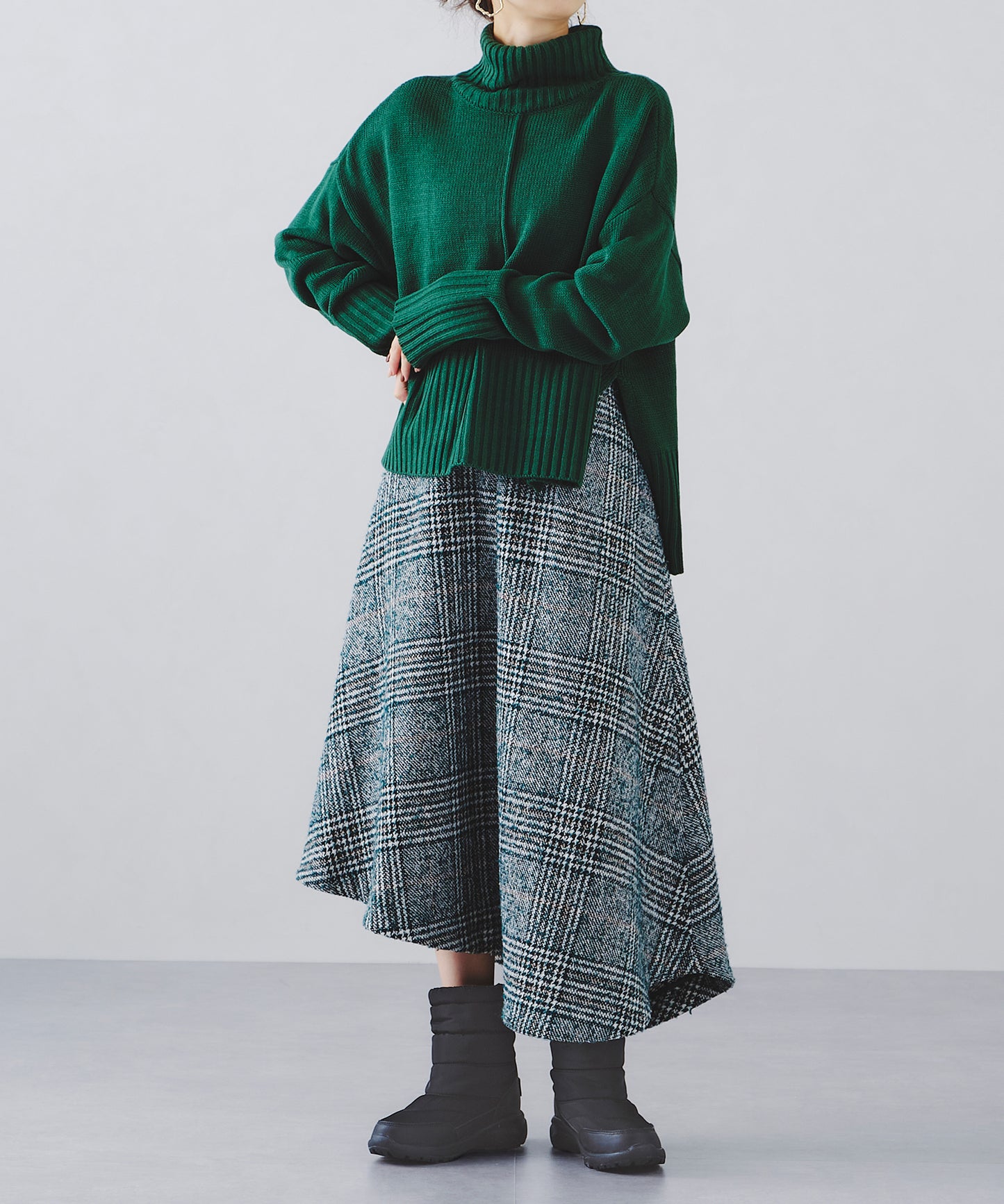 【完全防水】キルティングスノーブーツ/OT3401