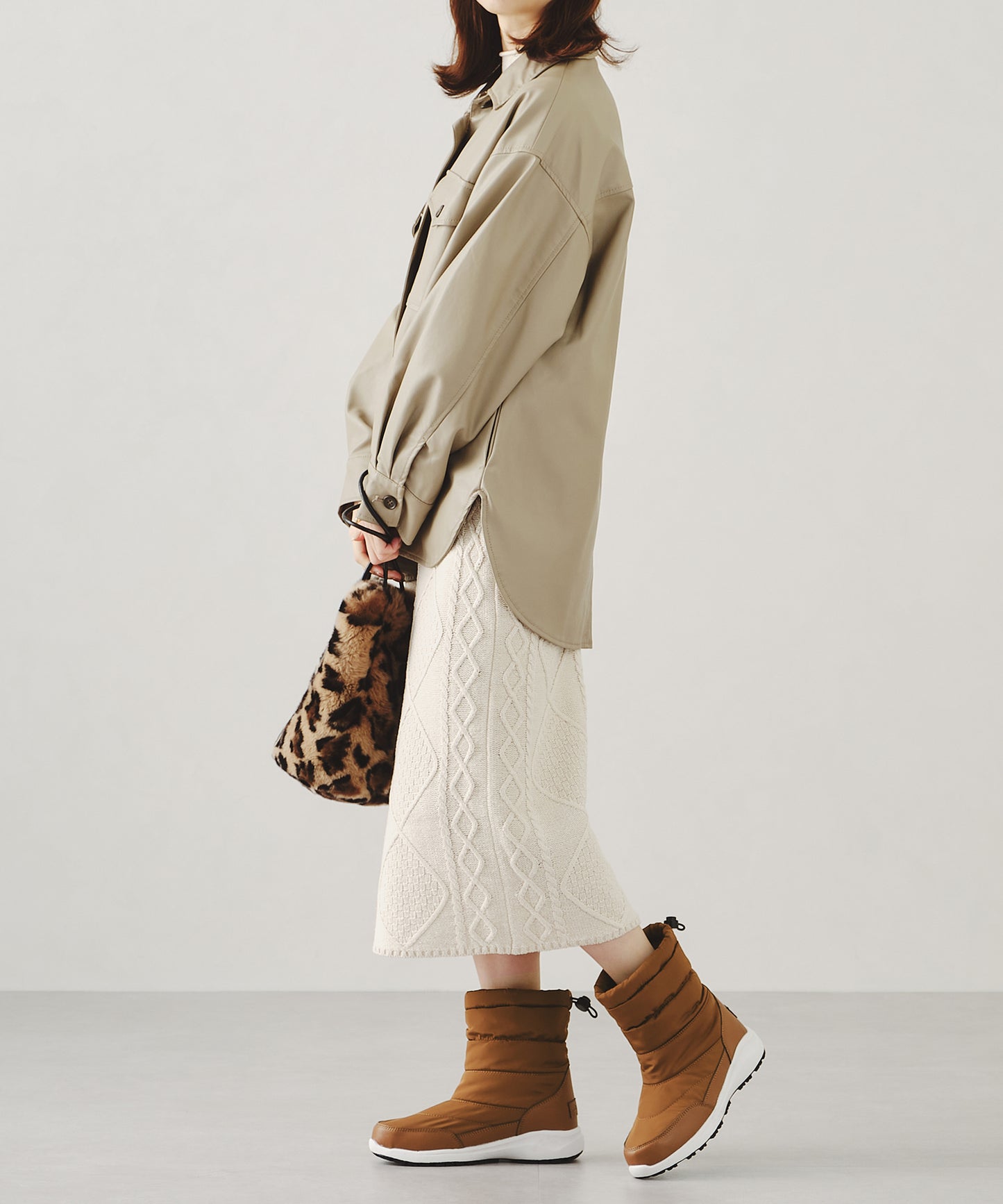 【完全防水】キルティングスノーブーツ/OT3401