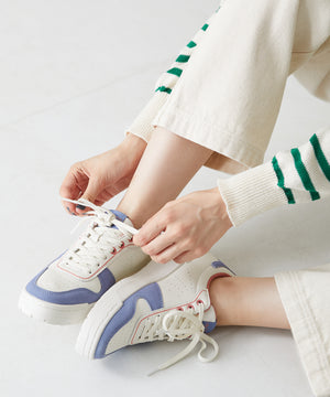 パンチングミッドソールスニーカー/OT3725