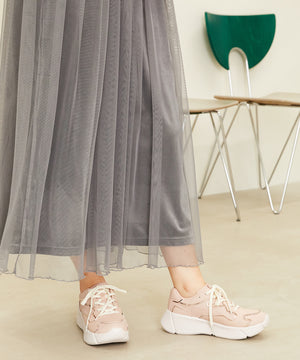 メタリックライン厚底スニーカー/OT3727