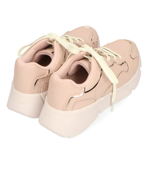 メタリックライン厚底スニーカー/OT3727