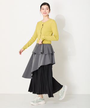 メタリックライン厚底スニーカー/OT3727