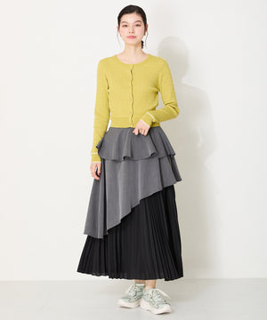 メタリックライン厚底スニーカー/OT3727