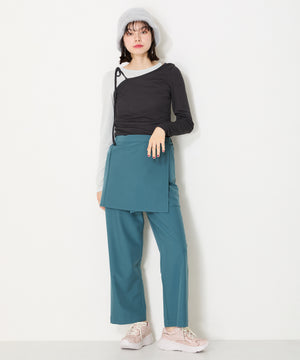 メタリックライン厚底スニーカー/OT3727