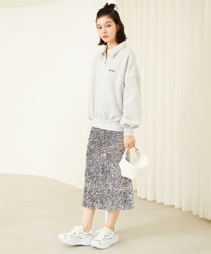 メタリックライン厚底スニーカー/OT3727