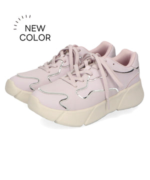 メタリックライン厚底スニーカー/OT3727