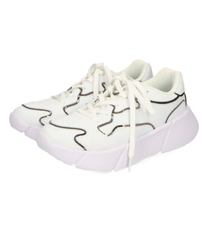 メタリックライン厚底スニーカー/OT3727