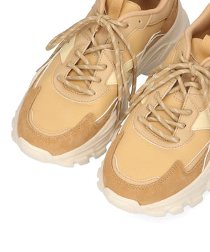 ストライプシューレース厚底スニーカー/OT3728