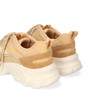 ストライプシューレース厚底スニーカー/OT3728