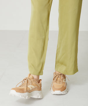 ストライプシューレース厚底スニーカー/OT3728