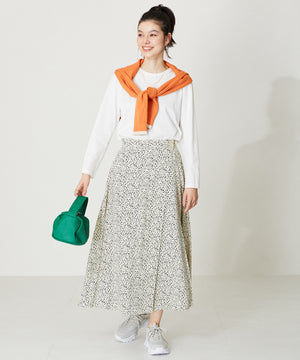 ストライプシューレース厚底スニーカー/OT3728