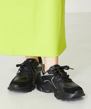 配色パーツ厚底スニーカー/OT3733