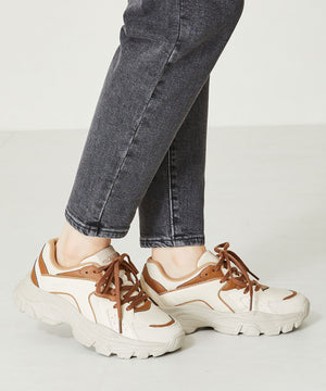 配色パーツ厚底スニーカー/OT3733