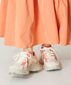 配色パーツ厚底スニーカー/OT3733