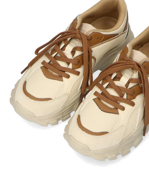 配色パーツ厚底スニーカー/OT3733