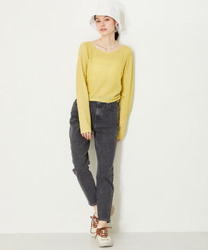 配色パーツ厚底スニーカー/OT3733