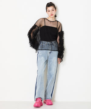 変形ボリュームソールスニーカー/OT3734