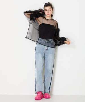 変形ボリュームソールスニーカー/OT3734